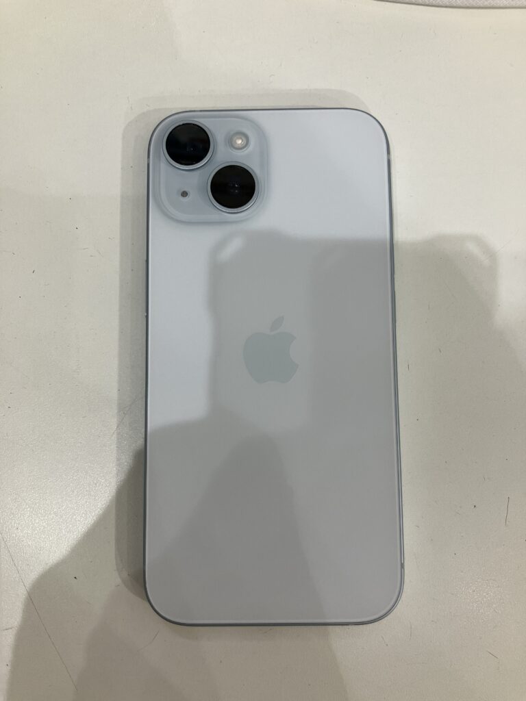 買取したiPhone15